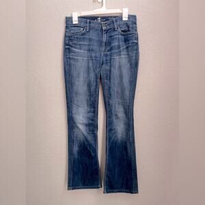 7 For All Mankind Women's High Waist Bootcut Jeans 28